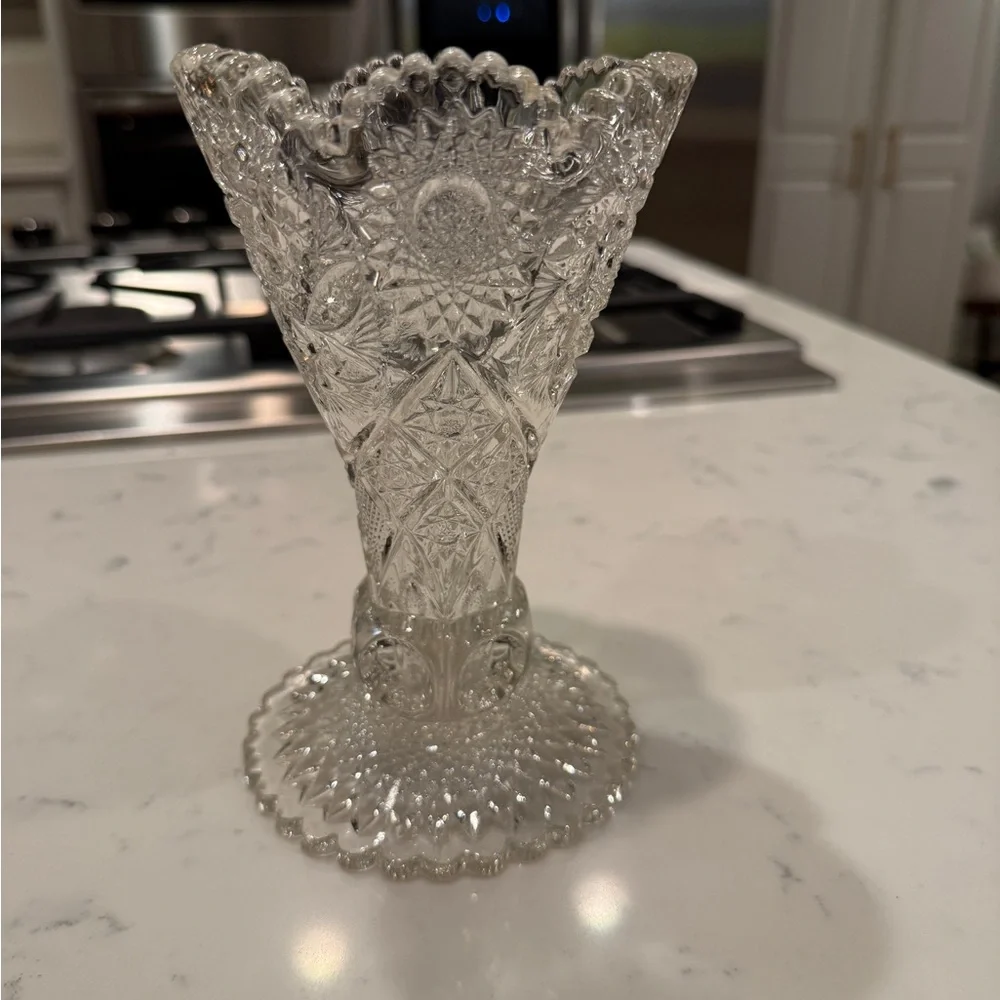 Westmoreland Pressed Glass Paddle Wheel 7